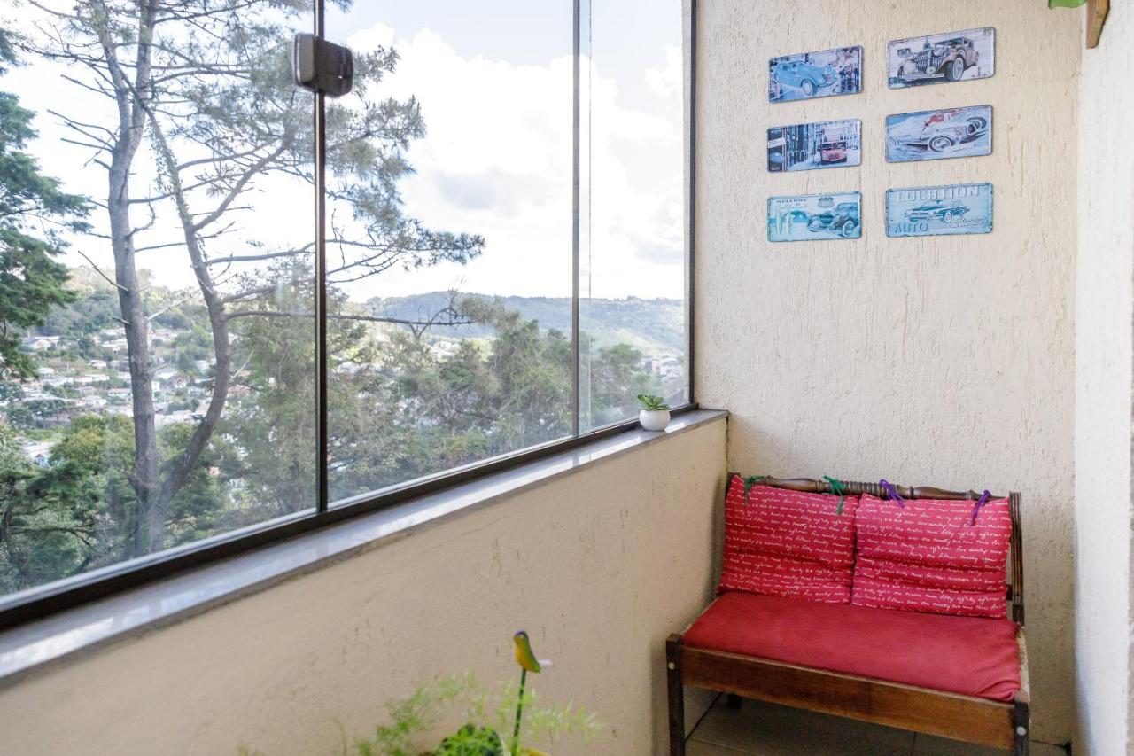 Lindo Residencial No Centro De Gramado Apartment Luaran gambar